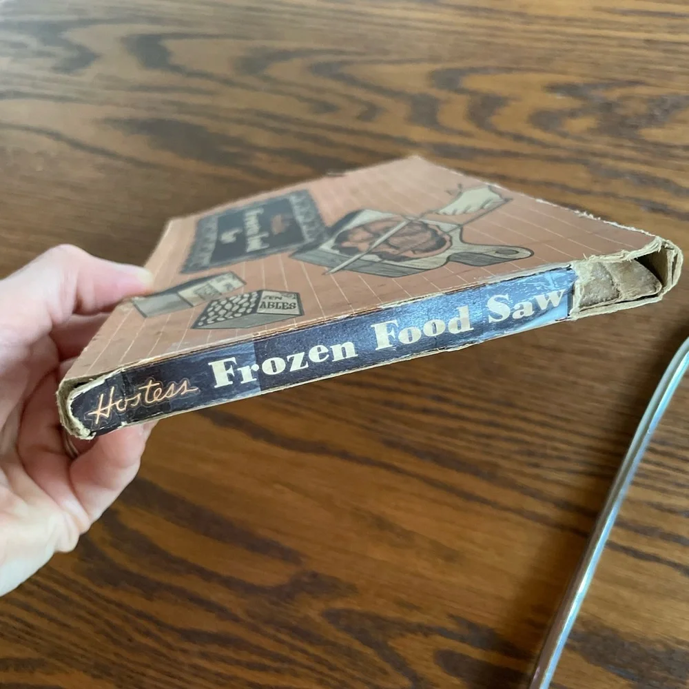 Vintage 1950s Hostess Brown Handle Frozen Food Saw